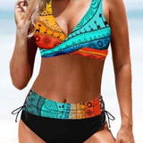 Eva - Vrolijke Kleurrijke Bikini