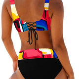 Eva - Vrolijke Kleurrijke Bikini