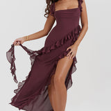 luna® | Stralende Jurk met Ruffles