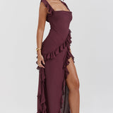 luna® | Stralende Jurk met Ruffles