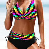 Eva - Vrolijke Kleurrijke Bikini