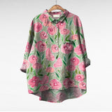 luna® Klassieke Bloemenblouses
