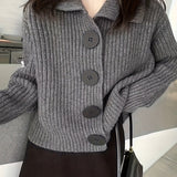 Laluna® | Modieuze Gebreide Cardigan