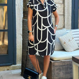 luna® | Jurk met Korte Mouwen