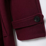 Laluna® | Classy Burgundy Jas