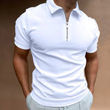 Laluna® | Klassieke Rits Polo Shirt
