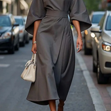 luna® | Elegante Jurk met Lanternwouwen
