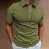 Laluna® | Klassieke Rits Polo Shirt