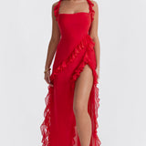 luna® | Stralende Jurk met Ruffles