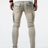 Laluna® | Slim Fit Cargo Jeans