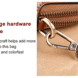 Retro Crossbody Leather Bag™ | Stijlvolle schoudertas