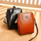 Retro Crossbody Leather Bag™ | Stijlvolle schoudertas