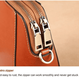 Retro Crossbody Leather Bag™ | Stijlvolle schoudertas